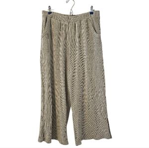 Grey Torrid Women's Rib Wide-Leg Lounge Pants